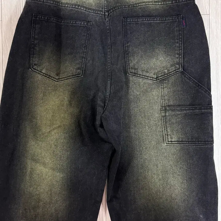 [BUNJANG] BS Rabbit Carpenter Loose Fit Denim Pants XL / BS래빗 카펜터 루즈핏 데님팬츠 xl 상태a급