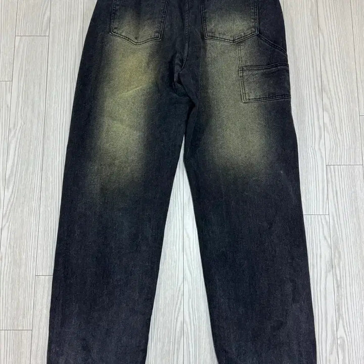 [BUNJANG] BS Rabbit Carpenter Loose Fit Denim Pants XL / BS래빗 카펜터 루즈핏 데님팬츠 xl 상태a급