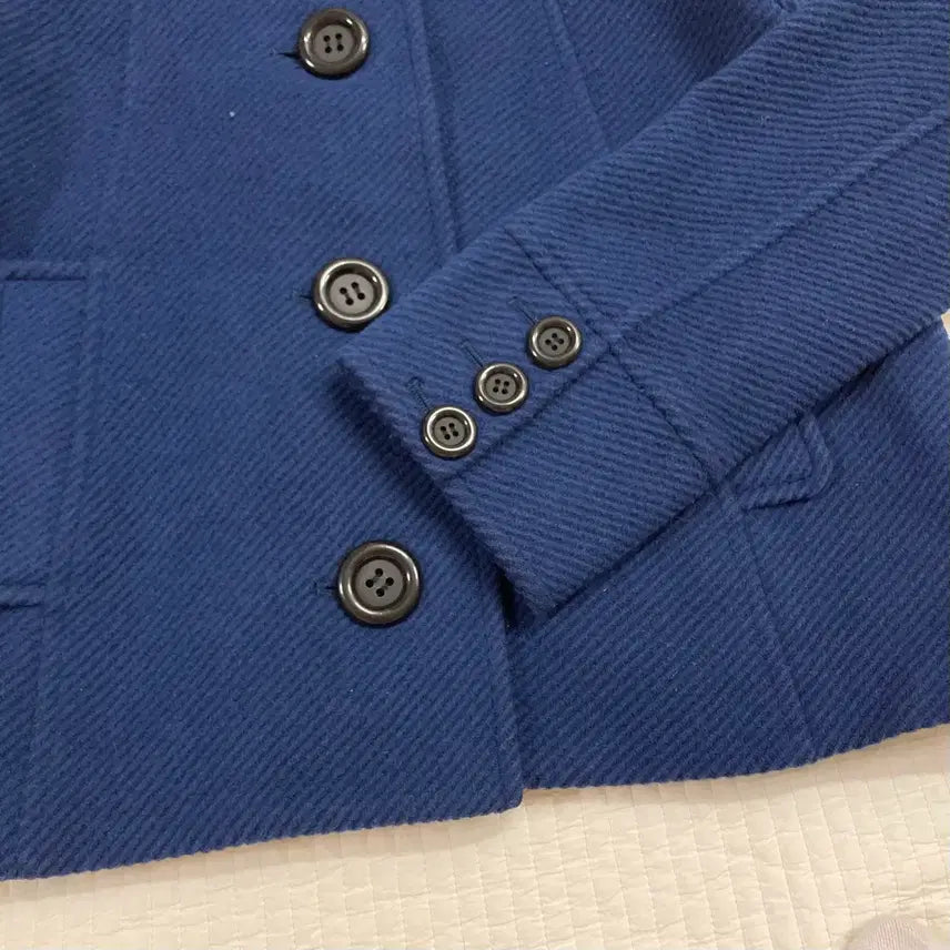 [BUNJANG] [Vintage Japan] Angora Short Coat / 착샷O) [일본 빈티지] 둥근 카라 앙고라 숏 코트