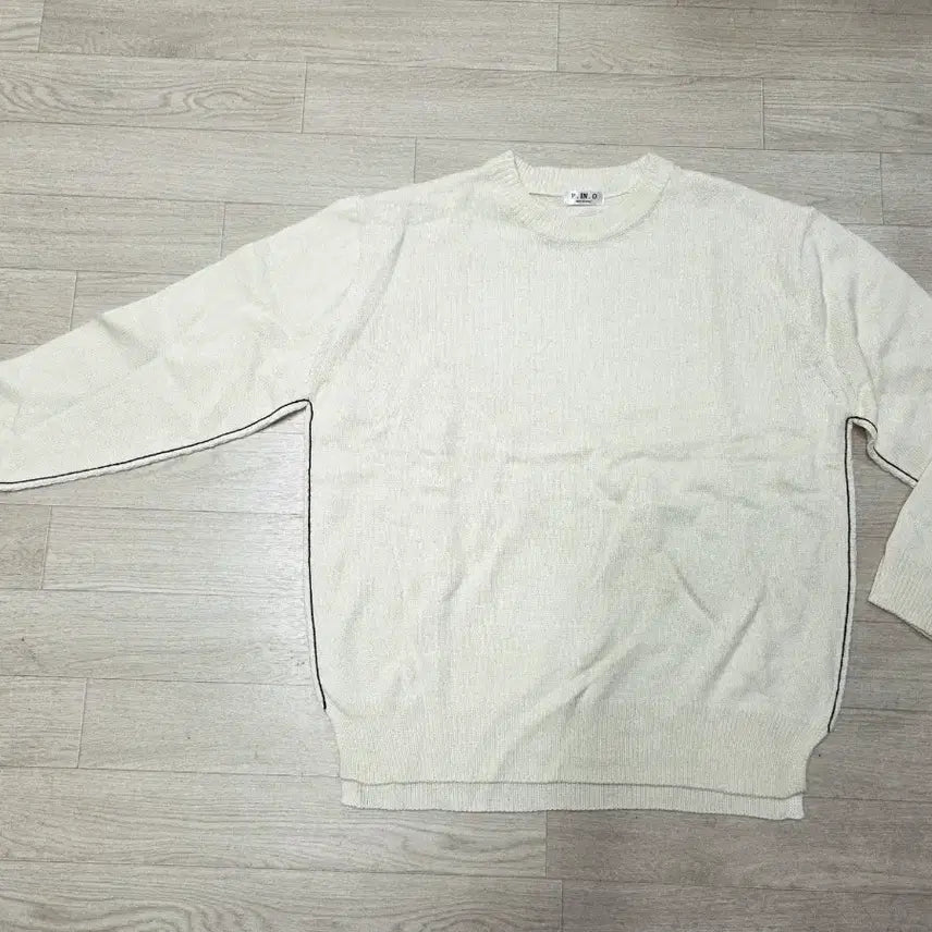 [BUNJANG] P.IN.O Stitch Round Knit Sweater / 새상품 남성105  P.IN.O 스티치 라운드 니트