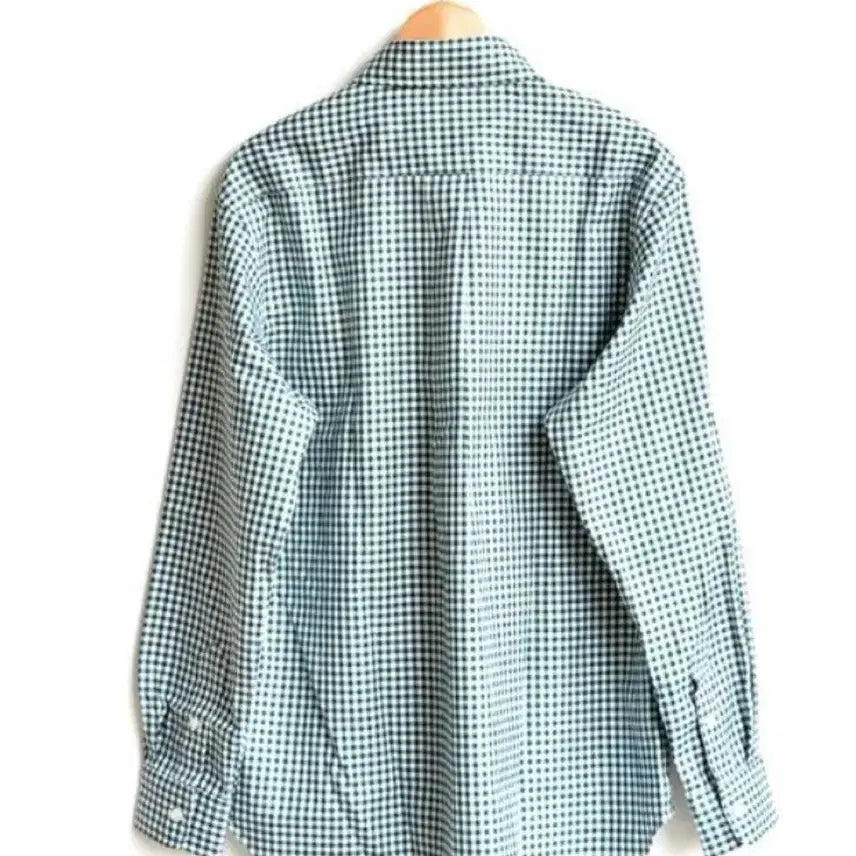 [SOLD OUT] EEL BD 깅엄체크 셔츠 (그린/L사이즈)