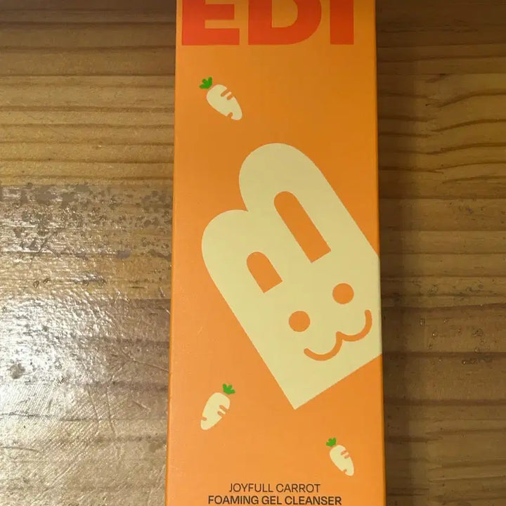 [BUNJANG] Edit B Joyful Carrot Foaming Gel Cleanser 150ml / [새상품] 에딧비 조이풀 당근 포밍 젤 클렌저 150ml