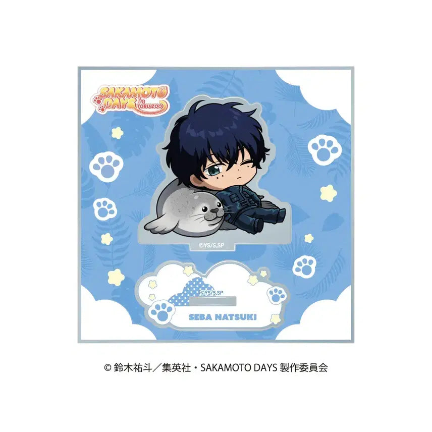 [BUNJANG] Sakaday Sakamoto Days Animal Ver. Natsuki Seba Acrylic Stand / 사카데이 사카모토데이즈 애니멀 ver. 세바 나츠키 아크릴 스탠드 미개봉