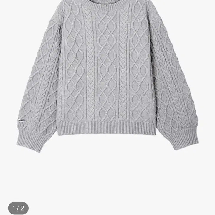 [BUNJANG] Don't Be Late Soft Cable Knit Sweater / 돈비레잇 소프트케이블니트