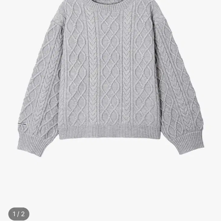 [BUNJANG] Don't Be Late Soft Cable Knit Sweater / 돈비레잇 소프트케이블니트