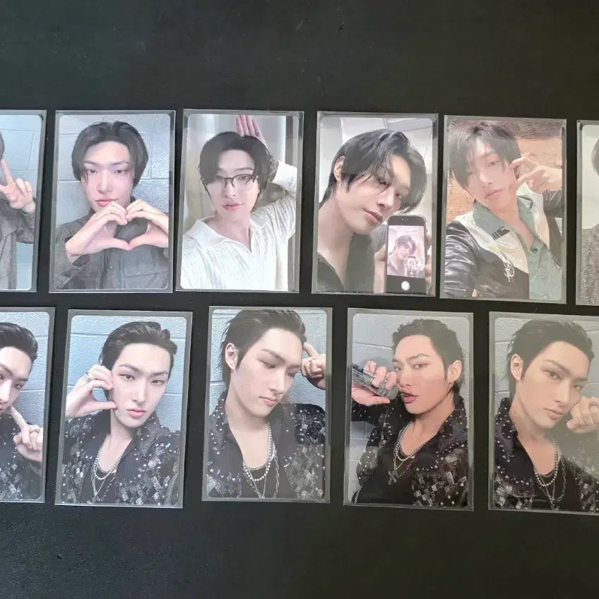 에이티즈 민기 생일 팝업 포카 트레카 세트