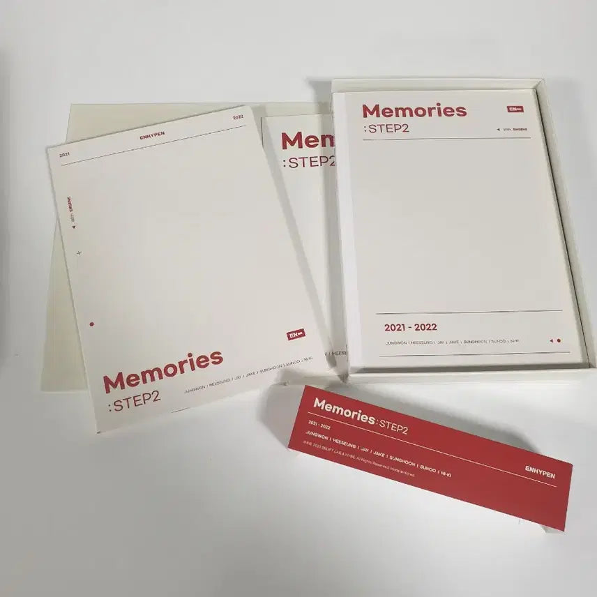엔하이픈 Memories STEP2 개봉품