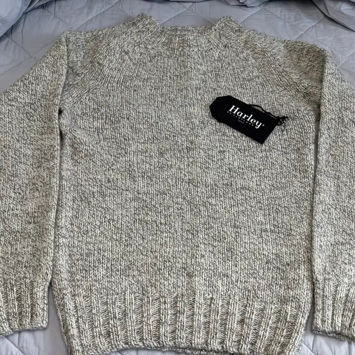 [BUNJANG] Harley of Scotland Chunky Undyed Knit / Harley of Scotland 청키 언다이드(undyed) 니트