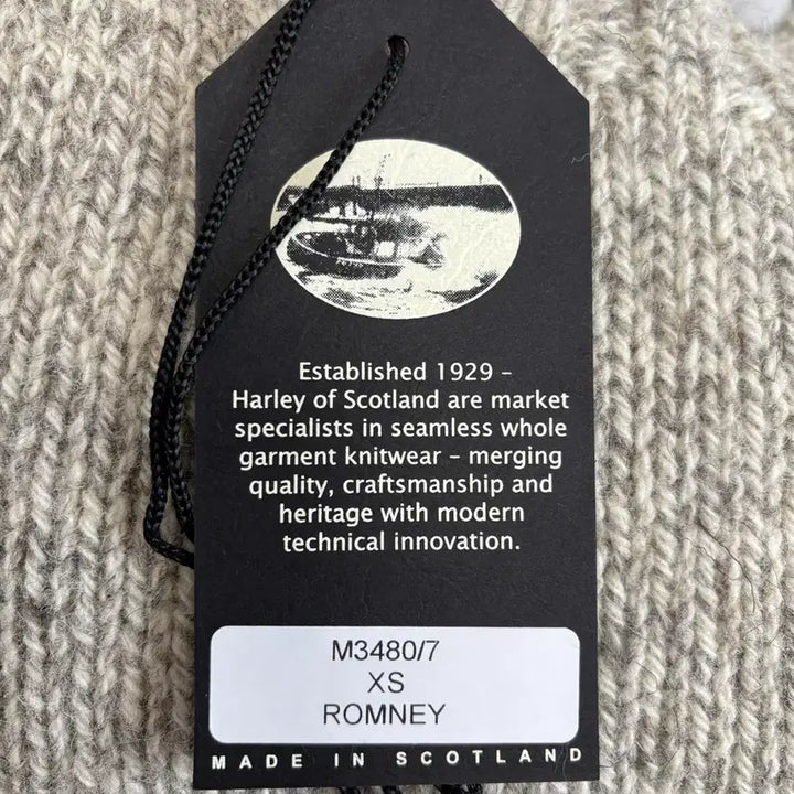 [BUNJANG] Harley of Scotland Chunky Undyed Knit / Harley of Scotland 청키 언다이드(undyed) 니트