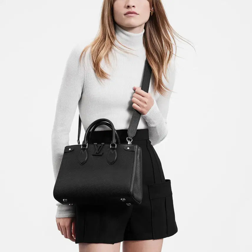 [BUNJANG] Louis Vuitton Grenelle PM Epi Black Handbag / 정말깨끗 신형 루이비통 그르넬 pm 에삐블랙 M57680 내장칩 풀셋