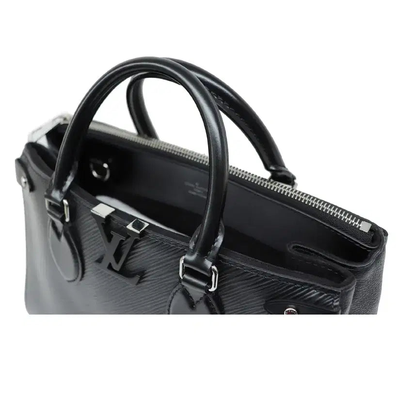 [BUNJANG] Louis Vuitton Grenelle PM Epi Black Handbag / 정말깨끗 신형 루이비통 그르넬 pm 에삐블랙 M57680 내장칩 풀셋