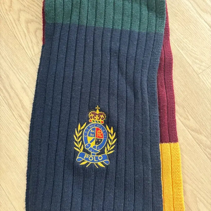 [BUNJANG] Polo Ralph Lauren Merino Wool Muffler / 폴로 랄프로렌 메리노 울 머플러