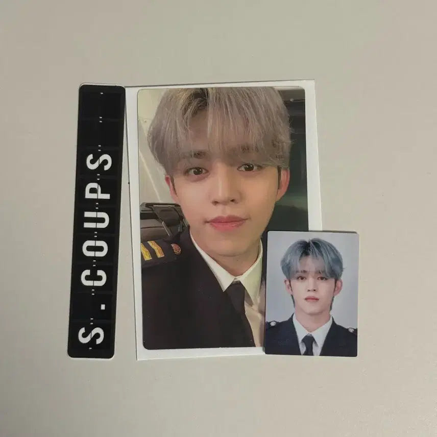 세븐틴svt 에스쿱스 세븐틴 항공틴 시즌그리팅 증사 포카 이름표 세트