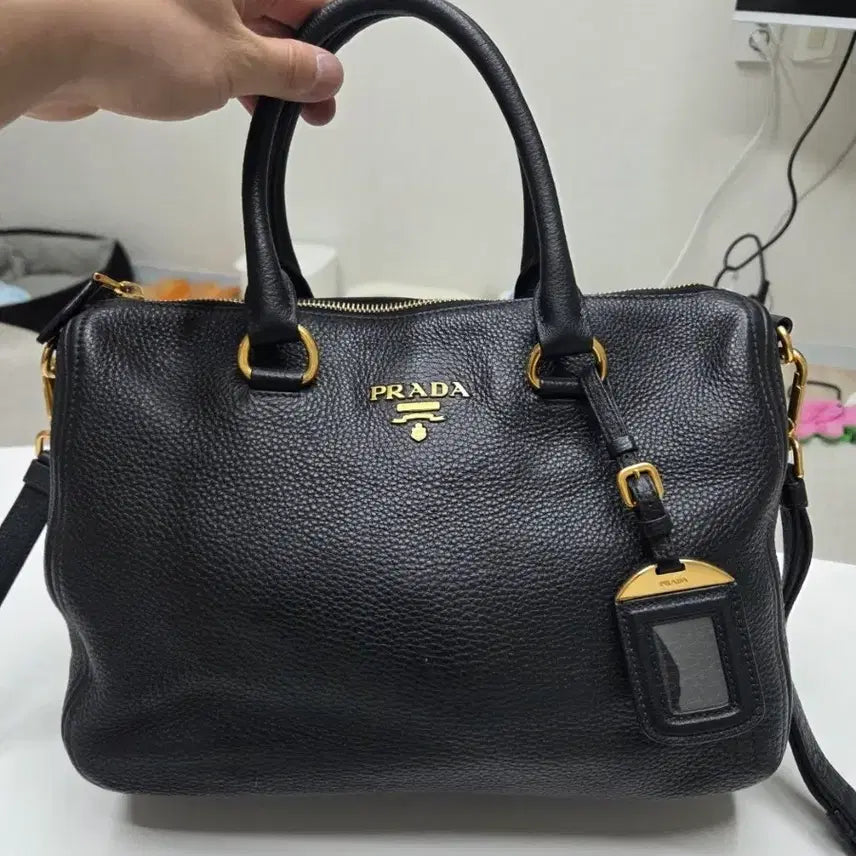 [BUNJANG] Prada Adam Two-Way Bag / 프라다 아담사이즈 투웨이백