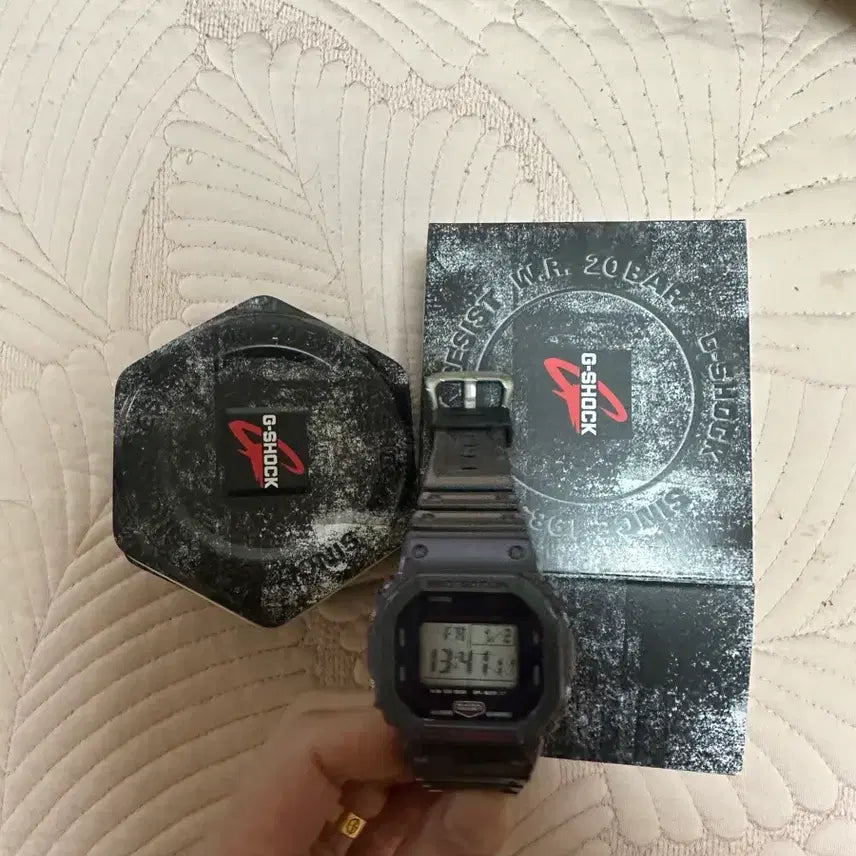 [BUNJANG] G-Shock DW-B5600AH Digital Watch / 지샥 DW-B5600AH 독개구리 스퀘어