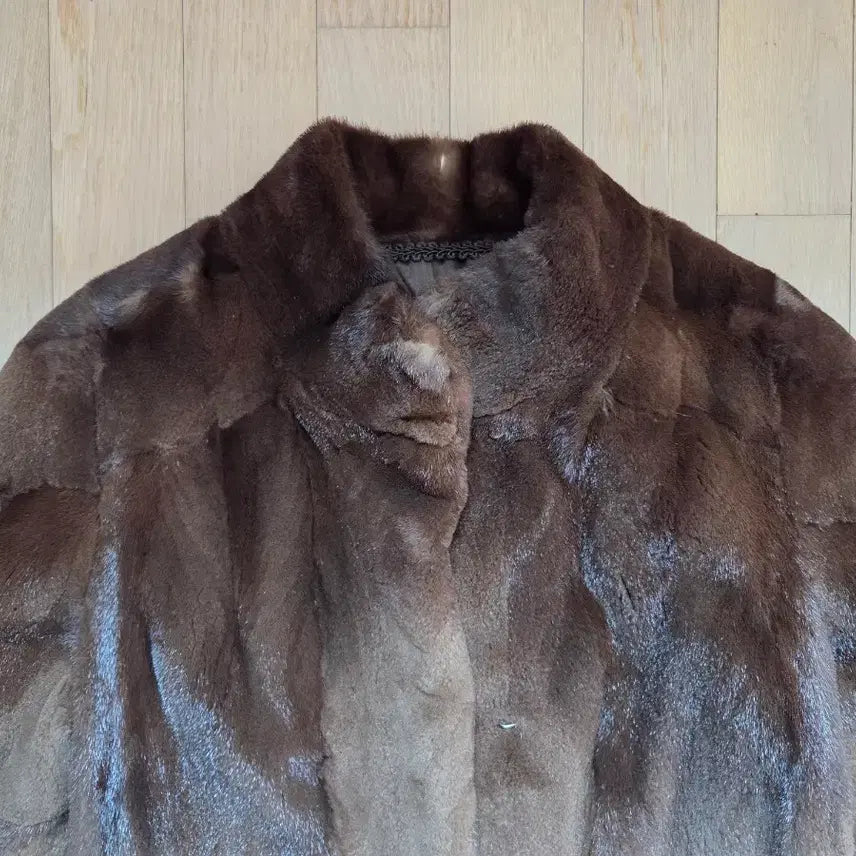 [BUNJANG] Geunhwa Fur Mink Coat - Brown / 근화모피 밍크코트 브라운