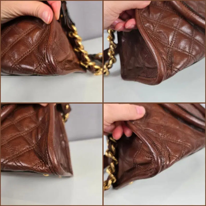 [BUNJANG] Marc Jacobs Classic Quilted Chain Shoulder Bag Tote Bag / 마크제이콥스 클래식 퀼팅 체인 숄더백 토트백 가방 정품