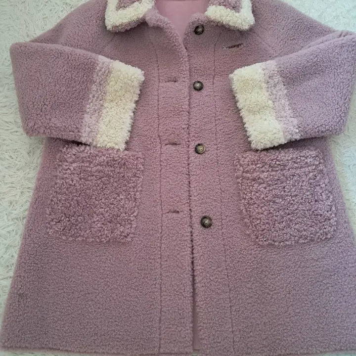 [BUNJANG] Hazzys Deti Bear Mouton 120 / 헤지스 데티베어 양털 무스탕 120