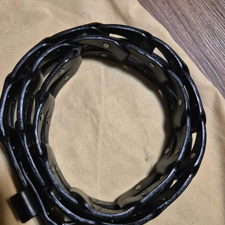 [BUNJANG] Allsaints Leather Weaving Belt / (28~32) 올세인츠 가죽 위빙벨트