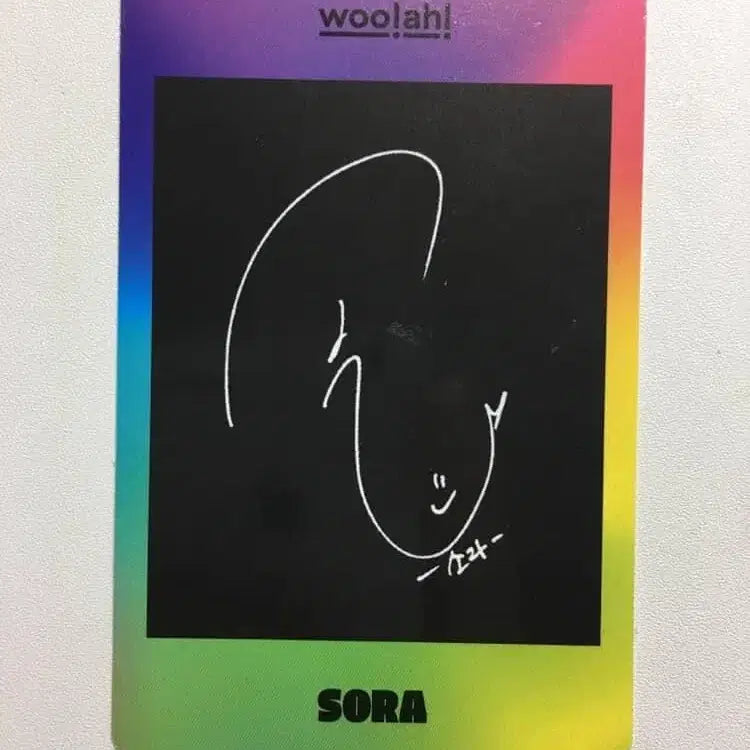 우아 소라 포토카드 단거 데인저 여자아이돌 포카 여돌 우아 소라 굿즈