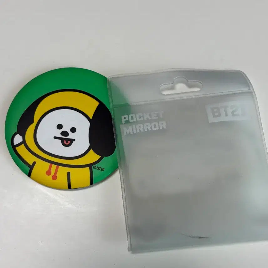 지민) BT21 치미 원형 손거울