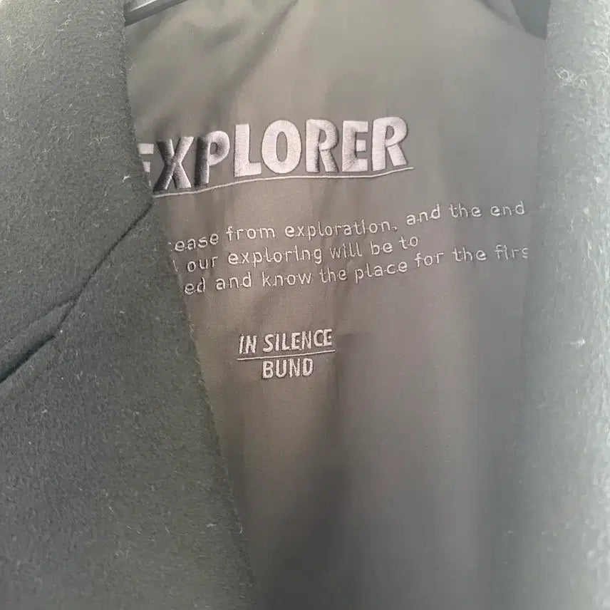 [BUNJANG] In Silence Bund Cashmere Coat / 인사일런스 분트 캐시미어 코트 s