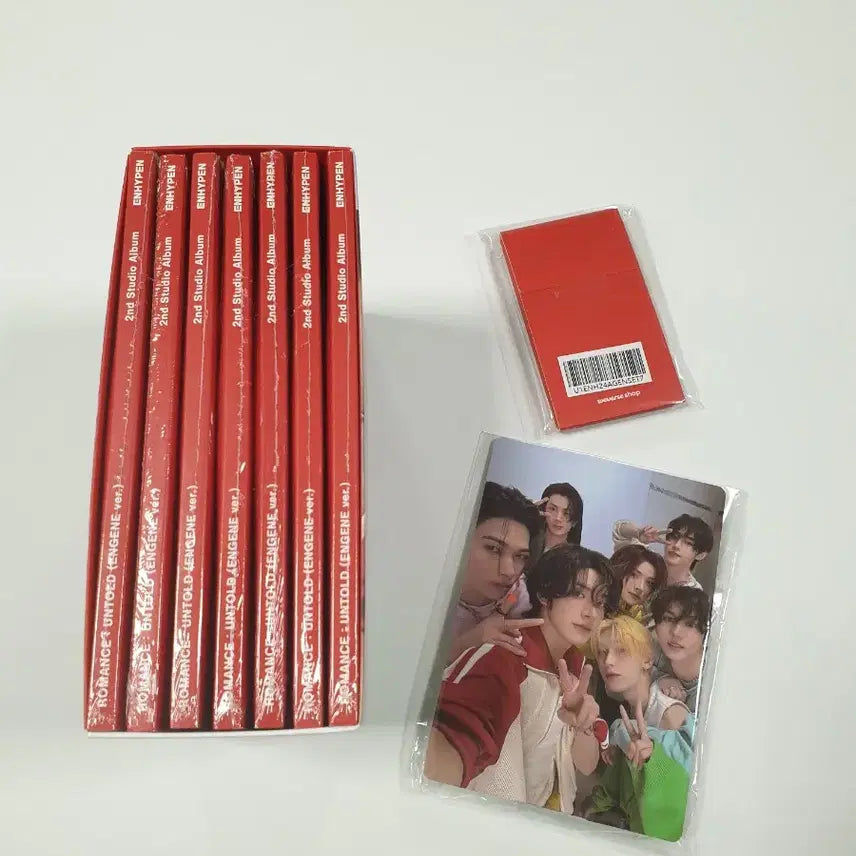 엔하이픈 ROMANCE : UNTOLD + 정원 포카