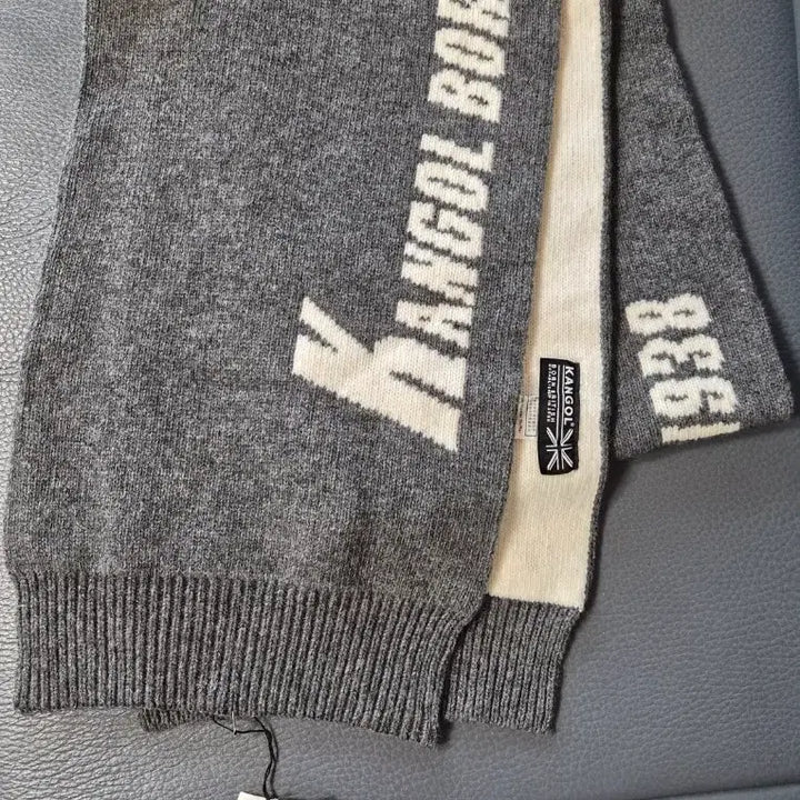 [BUNJANG] Kangol Urban Hipster Muffler (Gray/Ivory) / 캉골 어반 힙스터 머플러그레이.아이보리