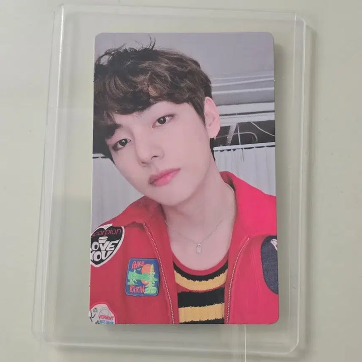 반택포) 방탄 뷔 2021 메모리즈 포토카드
