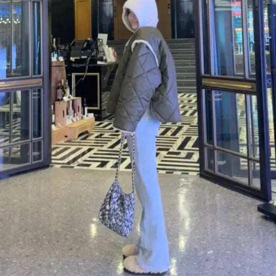 [BUNJANG] Demell Hongmeri Two-Way Fleece Jumper / 드멜 홍메리 demell 점퍼, 베스트 투웨이로 입는 플리스 새상품