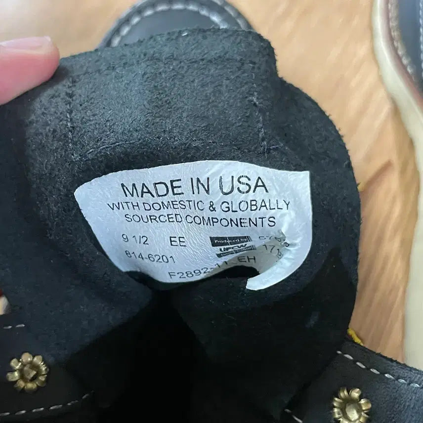 [BUNJANG] Thorogood Black Work Boots US 275 / Thorogood 쏘로굿 블랙 워커 부츠 USA 275