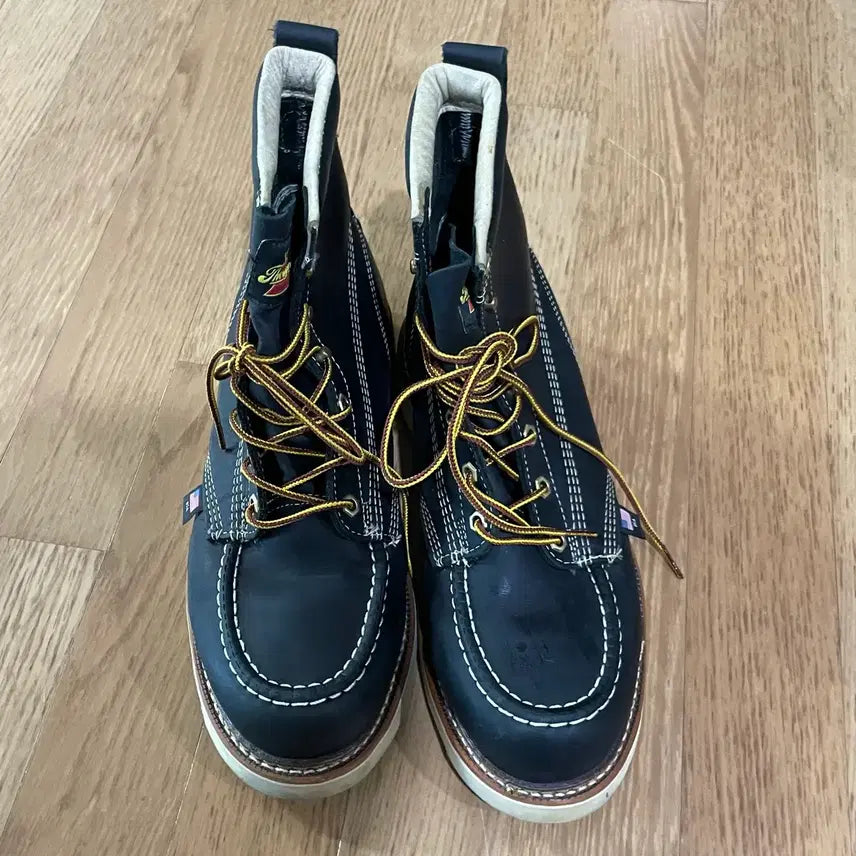 [BUNJANG] Thorogood Black Work Boots US 275 / Thorogood 쏘로굿 블랙 워커 부츠 USA 275