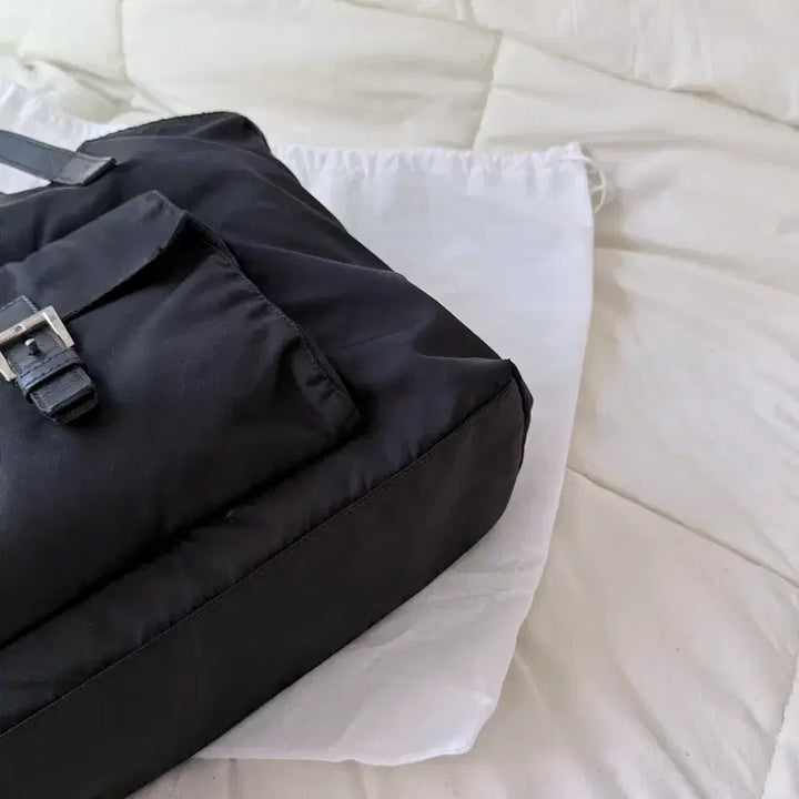 [BUNJANG] Prada Nylon Tote Bag Black / 프라다 나일론 서류 토트백 블랙