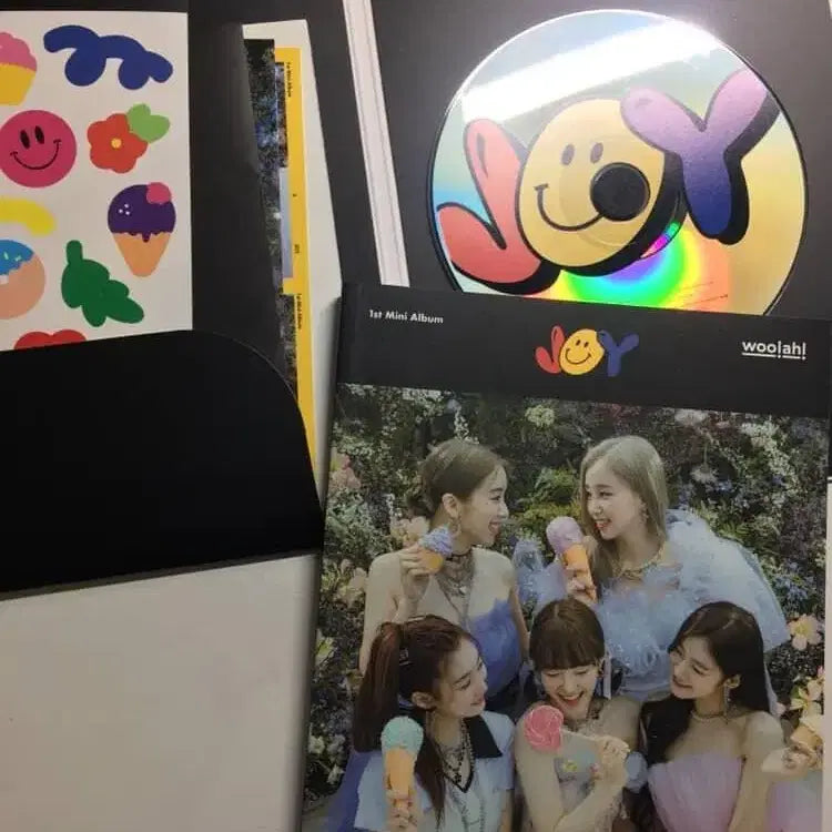 우아! INJOY 앨범 (싸인반) 미니앨범 wooah 친필싸인 개봉앨범