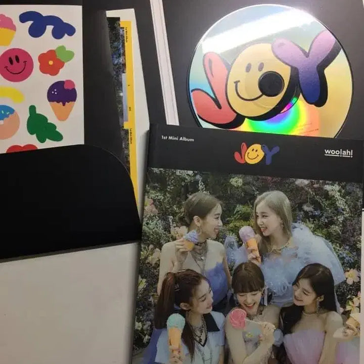 우아! INJOY 앨범 (싸인반) 미니앨범 wooah 친필싸인 개봉앨범