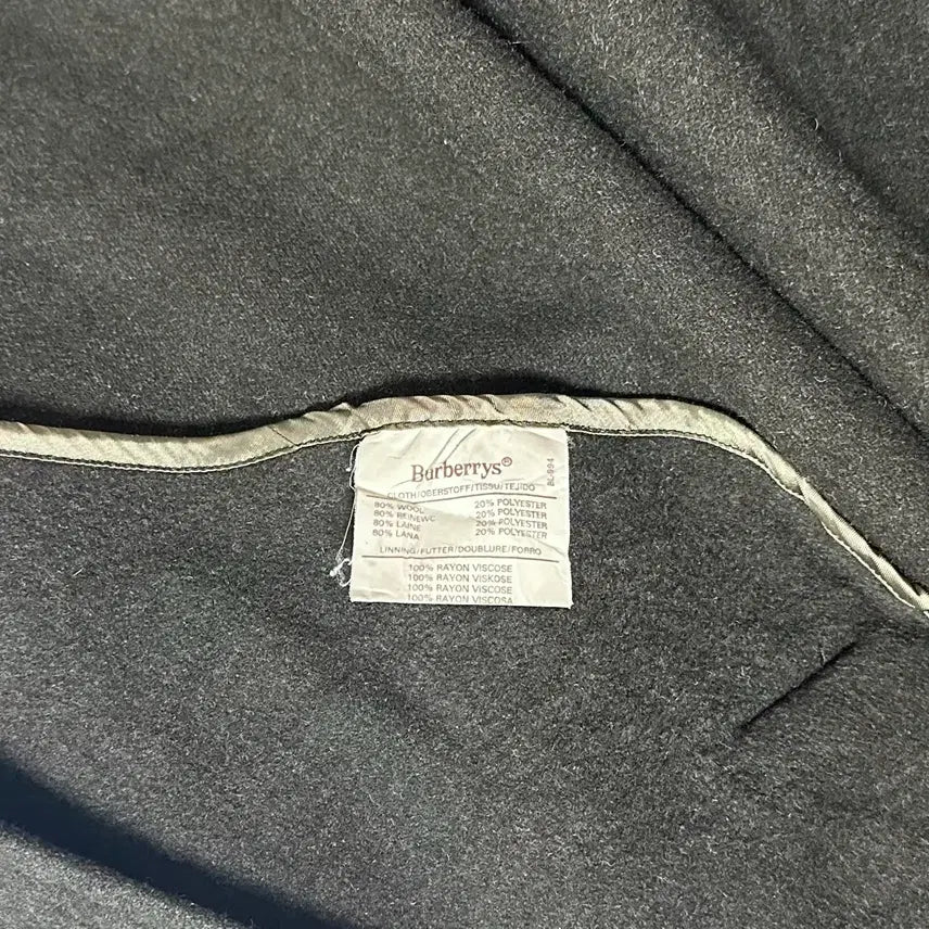 [BUNJANG] Burberry Wool Coat - Green Burberry Authentic / 버버리 울 코트 그린(카키) Burberry 정품