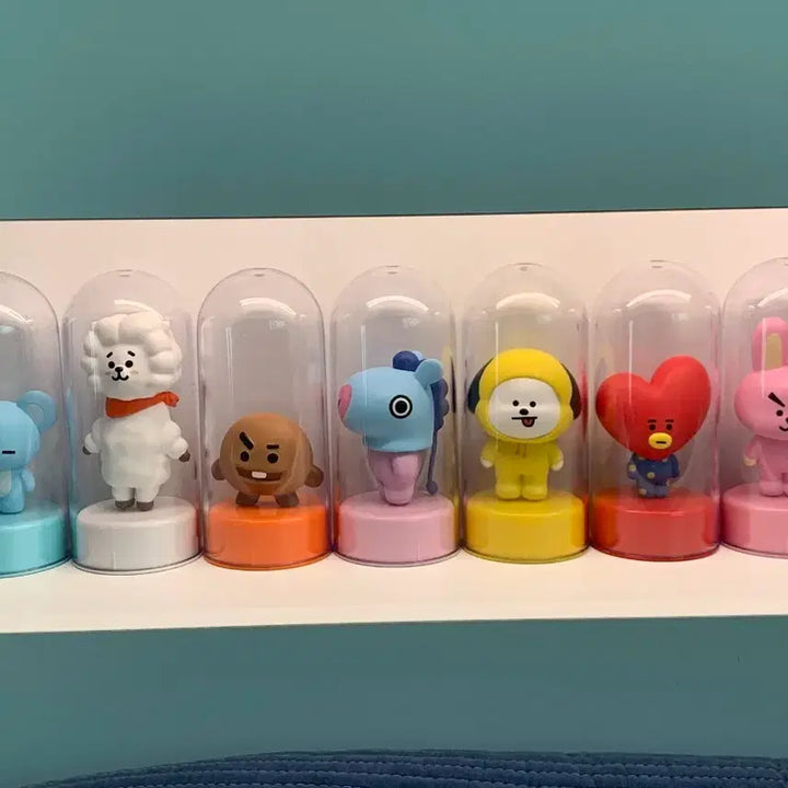 BT21 CGV 콜라보 무드등 스탬프 피규어