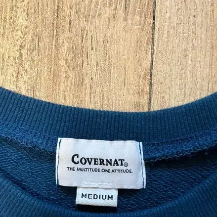 [BUNJANG] Covernat Blue M Size Sweatshirt / 커버낫맨투맨 -blue- M사이즈 (새제품) 운포3만2천