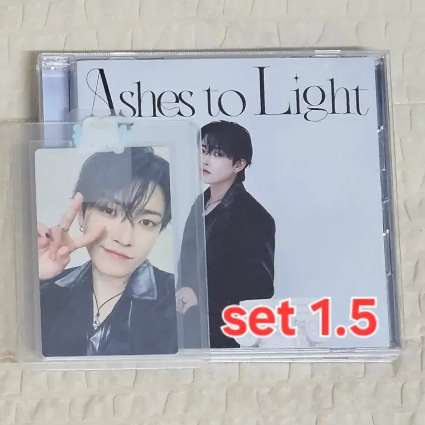 에이티즈 Ashes to Light 홍중 솔로반 포카 세트