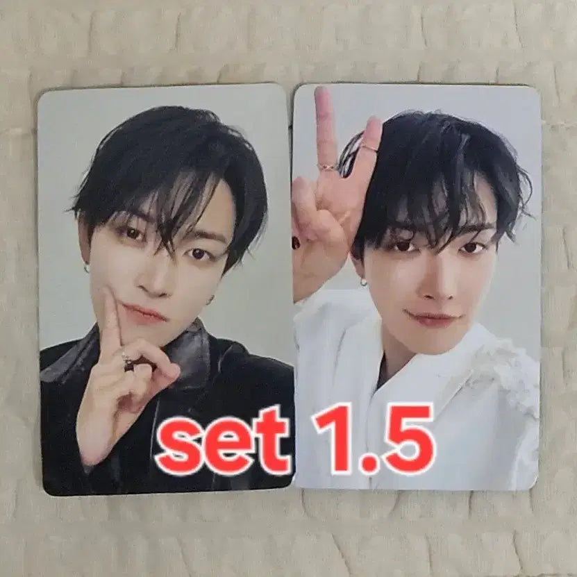 에이티즈 Ashes to Light 홍중 FC 포카 세트