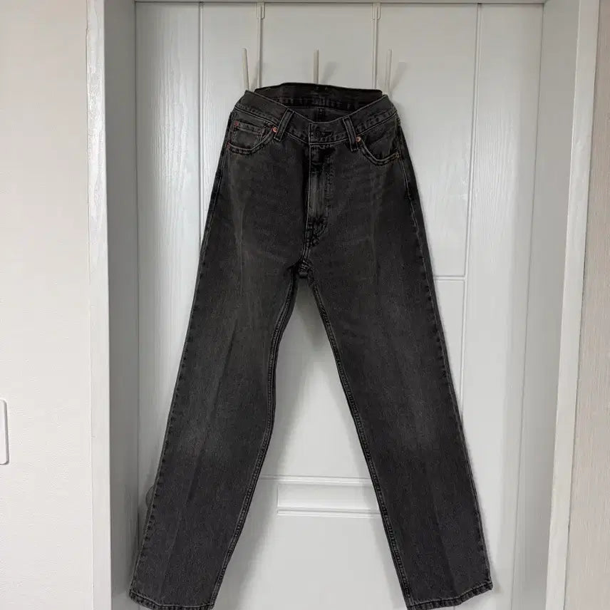 [BUNJANG] Levi's 555 Black Wash Jeans / 리바이스 555 블랙 워싱진 새제품