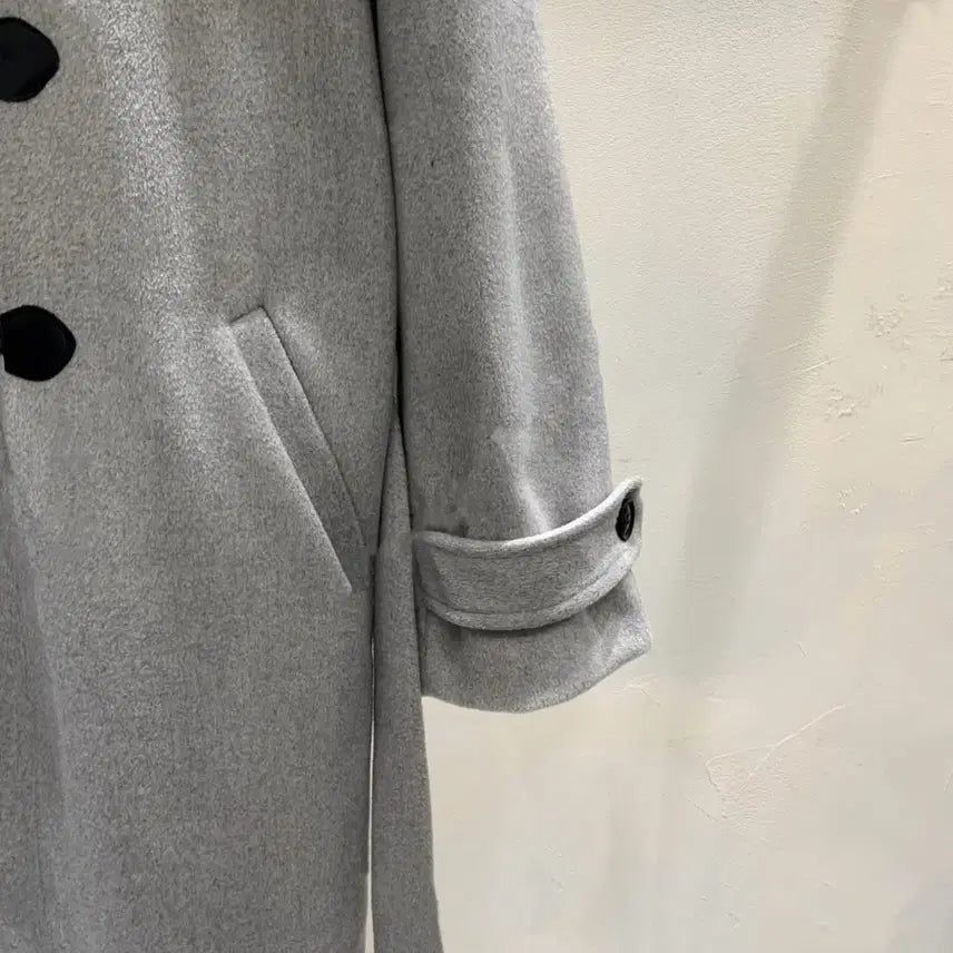 [BUNJANG] Wool Double Long Coat / 울 더블 롱 코트