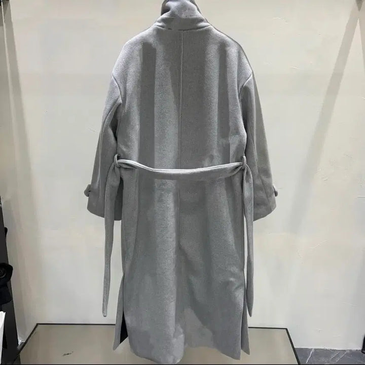 [BUNJANG] Wool Double Long Coat / 울 더블 롱 코트