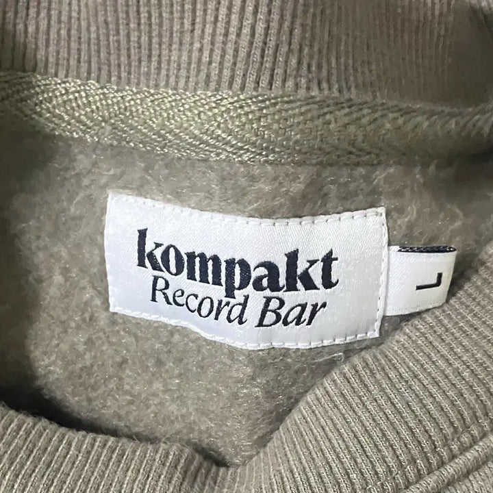 [BUNJANG] Compact Record Bar Sweatshirt / 콤팩트레코드바 맨투맨