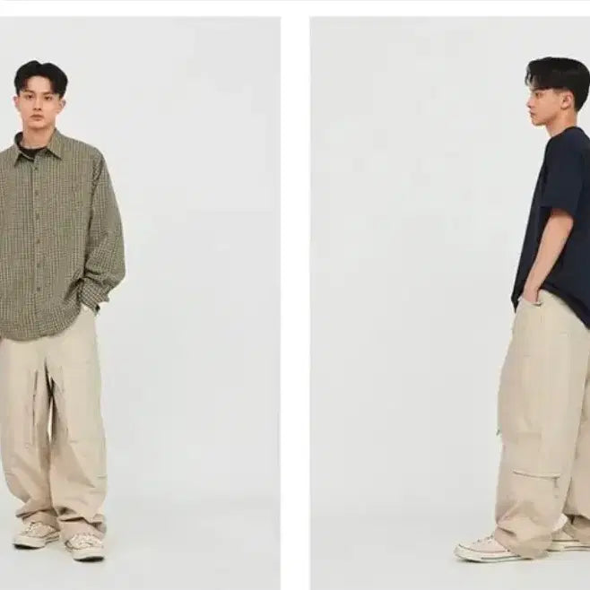 [BUNJANG] aespa Helli Crew Pants Light Beige L / [L] 에스파이 헬리 크루 팬츠 라이트베이지