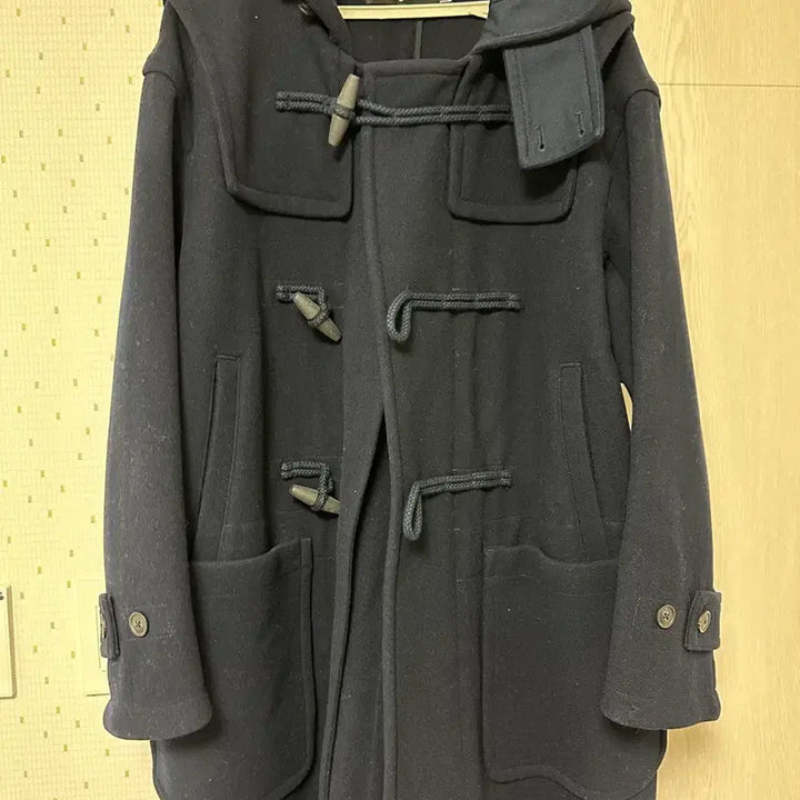 [BUNJANG] Uniqlo +J Navy Duffel Coat / (s)유니클로 +j 더플코트 네이비 질샌더