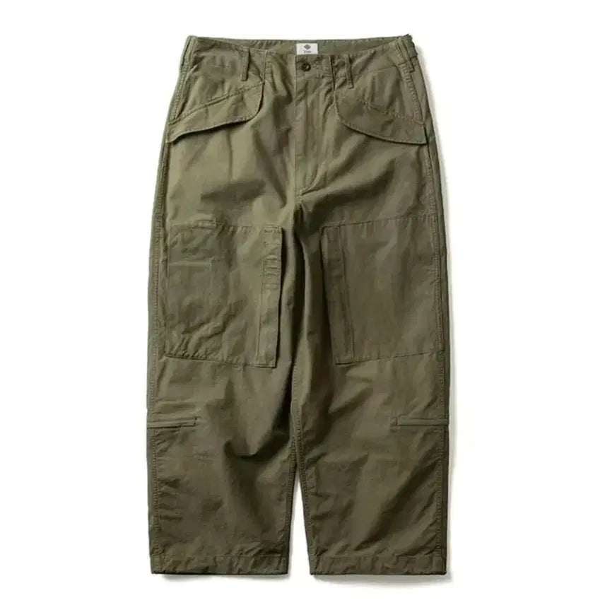 [BUNJANG] aespa Heli Crew Pants Olive (Size L) / [L] 에스파이 헬리 크루 팬츠 올리브