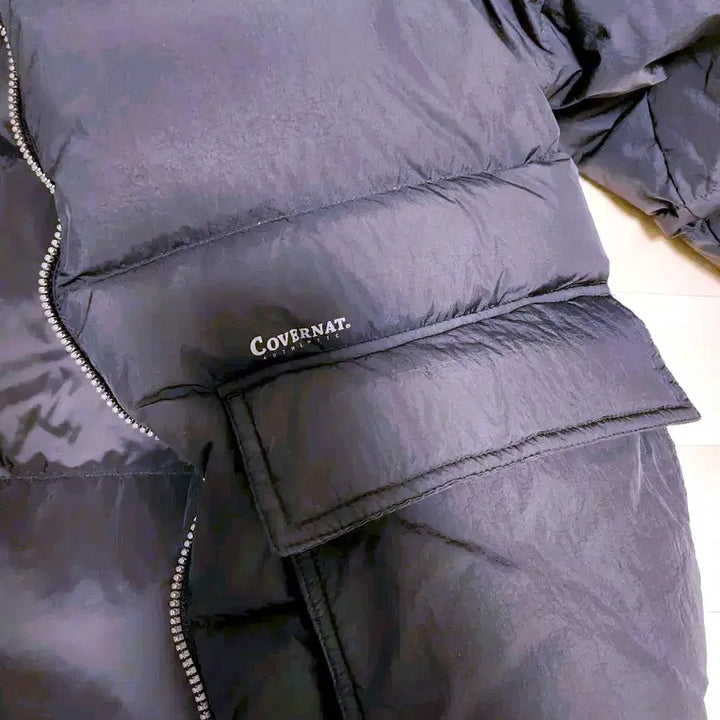 [BUNJANG] Covernat Faux Fur Collar Short Puffer Jacket 105 / 커버낫 양털카라 숏패딩 105