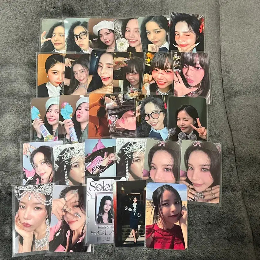 마마무 솔라 포토카드 포카 특전 양도 일괄 판매