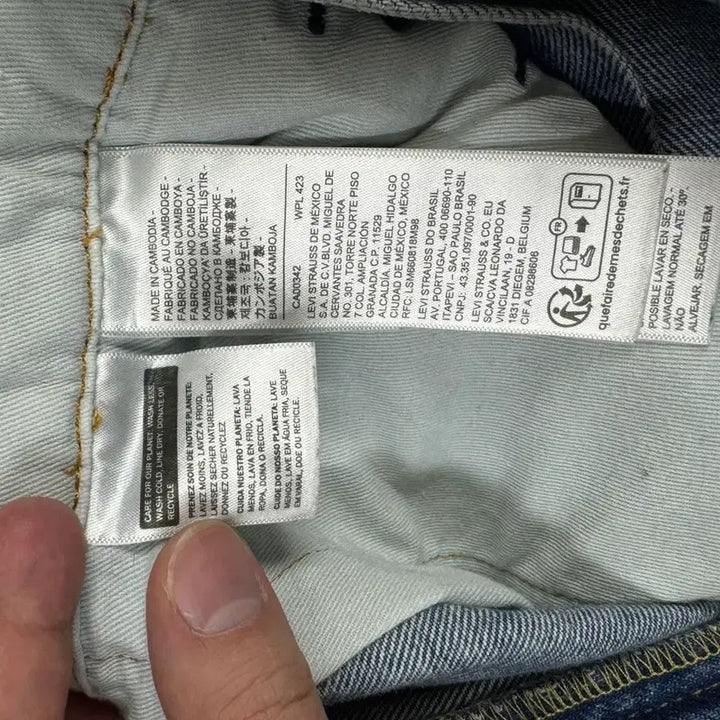 [BUNJANG] Levi's Denim Overalls - Size L / 리바이스 데님 오버롤 L 사이즈